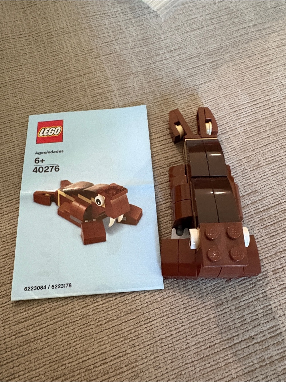 Lego #40276 WALRUS Mini Build